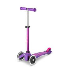 Load image into Gallery viewer, Bladeworx Scooter Purple/Pink Micro Mini Deluxe LED Scooter -  FREE MATCHING BELL
