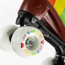 Load image into Gallery viewer, Bladeworx CHAYA MELROSE ELITE LOVE IS LOVE ROLLER SKATES