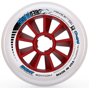 BONT Red Magic 110mm Inline Skate Wheel - Bladeworx