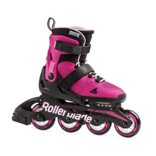 Load image into Gallery viewer, Rollerblade Microblade G Kids Adjustable Inline Skates - Pink - Bladeworx