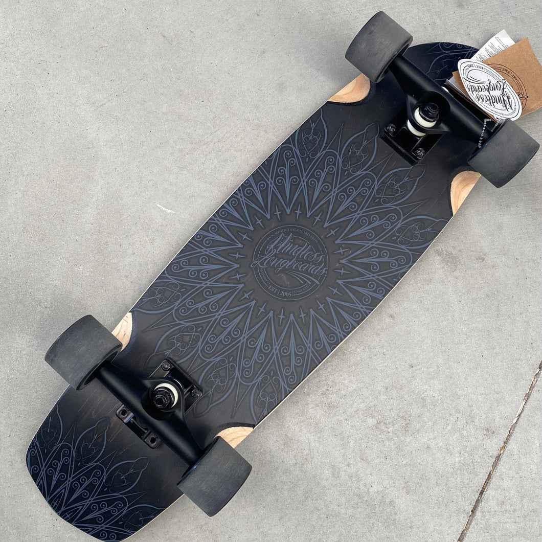 Bladeworx Mindless Mandala Skateboard Black