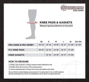 Bladeworx protective 187 Killer Pads | Pro Derby Knee