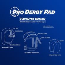 Load image into Gallery viewer, Bladeworx protective 187 Killer Pads | Pro Derby Knee