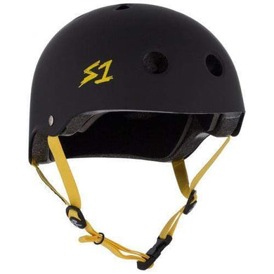 Bladeworx protective Yellow / Extra Small S-One Lifer Helmet : Matte Black Coloured Straps