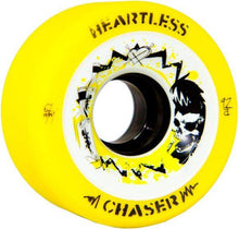 Load image into Gallery viewer, Bladeworx Roller Skate Wheels Chaser Yellow 92a Heartless Breaker