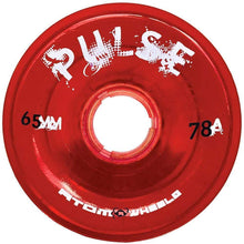 Load image into Gallery viewer, Bladeworx Roller Skate Wheels Red Atom Pulse