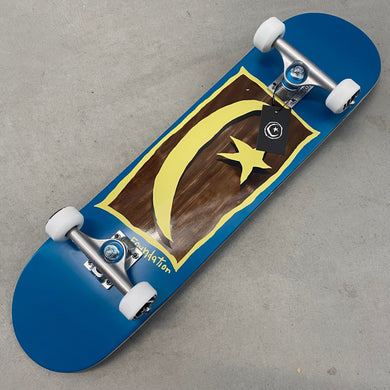 Bladeworx Skateboards Foundation Star and Moon Blue (7.875)