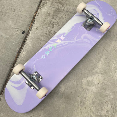 Bladeworx Skateboards Impala Cosmos Skateboard (8.0) (Purple)