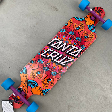 Bladeworx Skateboards Santa Cruz Mandala Hand Drop Thru 36