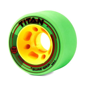 Bladeworx GREEN 98A SURE-GRIP TITAN WHEELS - 4 PACK