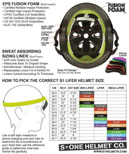 Load image into Gallery viewer, Bladeworx protective S-ONE - LIFER HELMET - GLOSS MULTIPLE COLOURS