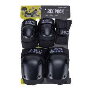 Bladeworx Pty Ltd protective 187 KILLER SUPER SIX MOXI PADS : ADULT (CLEARANCE)