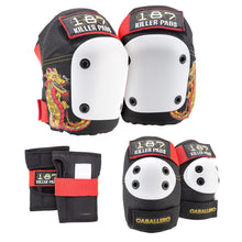 Load image into Gallery viewer, Bladeworx Pty Ltd protective S/M / CABALLERO 187 KILLER SUPER SIX MOXI PADS : ADULT (SALE)