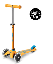 Load image into Gallery viewer, Bladeworx Scooter Apricot Micro MINI Deluxe LED Scooter - COMES WITH FREE MATCHING BELL!