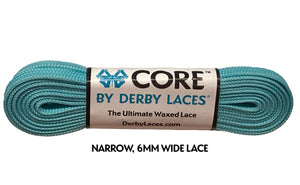 Bladeworx 72" | 183cm / Aqua Spray Derby Core Laces : Assorted sizes and colours