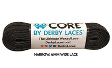 Load image into Gallery viewer, Bladeworx 72&quot; | 183cm / Black Derby Core Laces : Assorted sizes and colours