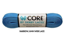Load image into Gallery viewer, Bladeworx 72&quot; | 183cm / Pool Blue Derby Core Laces : Assorted sizes and colours