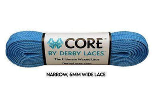 Bladeworx 72" | 183cm / Pool Blue Derby Core Laces : Assorted sizes and colours