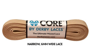 Bladeworx 72" | 183cm / Tan Derby Core Laces : Assorted sizes and colours