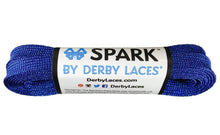 Load image into Gallery viewer, Bladeworx 84&quot; | 213cm / Blue Derby Spark Glitter Laces : Assorted sizes and colours