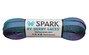Bladeworx 84" | 213cm / Mermaid Derby Spark Glitter Laces : Assorted sizes and colours
