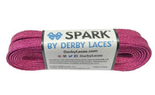 Load image into Gallery viewer, Bladeworx 84&quot; | 213cm / Pink Derby Spark Glitter Laces : Assorted sizes and colours