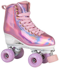 Load image into Gallery viewer, Bladeworx CHAYA MELROSE ELITE SPACE HOLOGRAPHIC ROLLER SKATES