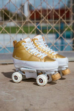 Load image into Gallery viewer, Bladeworx Chaya Park Kismet Skate Barbiebatin Gold