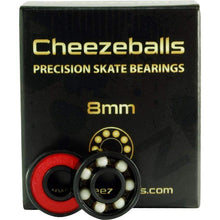 Load image into Gallery viewer, Bladeworx Cheezeballs Gouda Ceramic 8mm Bearings 8 Pack