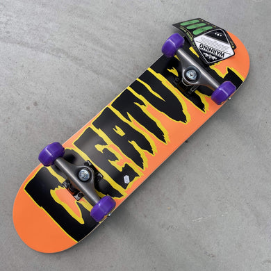 Bladeworx CREATURE LOGO MICRO SK8 COMPLETE - ORANGE (7.5)