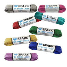 Load image into Gallery viewer, Bladeworx Derby Spark Glitter Laces : Assorted sizes and colours