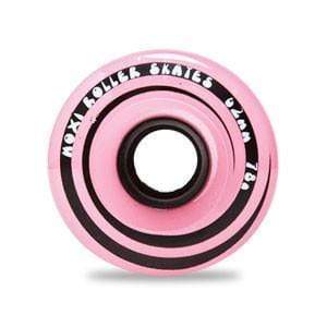 Bladeworx Frosted Pink Moxi Gummy Wheels : 4pk : 65mm 78a