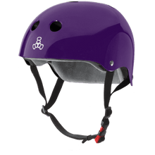 Load image into Gallery viewer, Bladeworx helmet Purple Gloss / XS/S Triple 8 The Certified Helmet