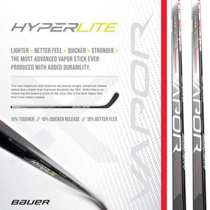 Bladeworx hockey sticks Right / 65 / P92 S21 Vapor Hyperlite Grip Stick Junior