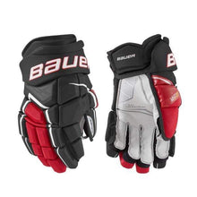 Load image into Gallery viewer, Bladeworx ice hockey protective S21 Supreme Ultrasonic Glove Senior Black Red