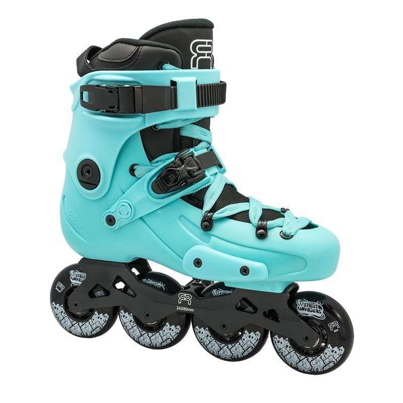 Bladeworx inline skates 4.5 FR FR1 80 SKATE LIGHT BLUE (NEW)