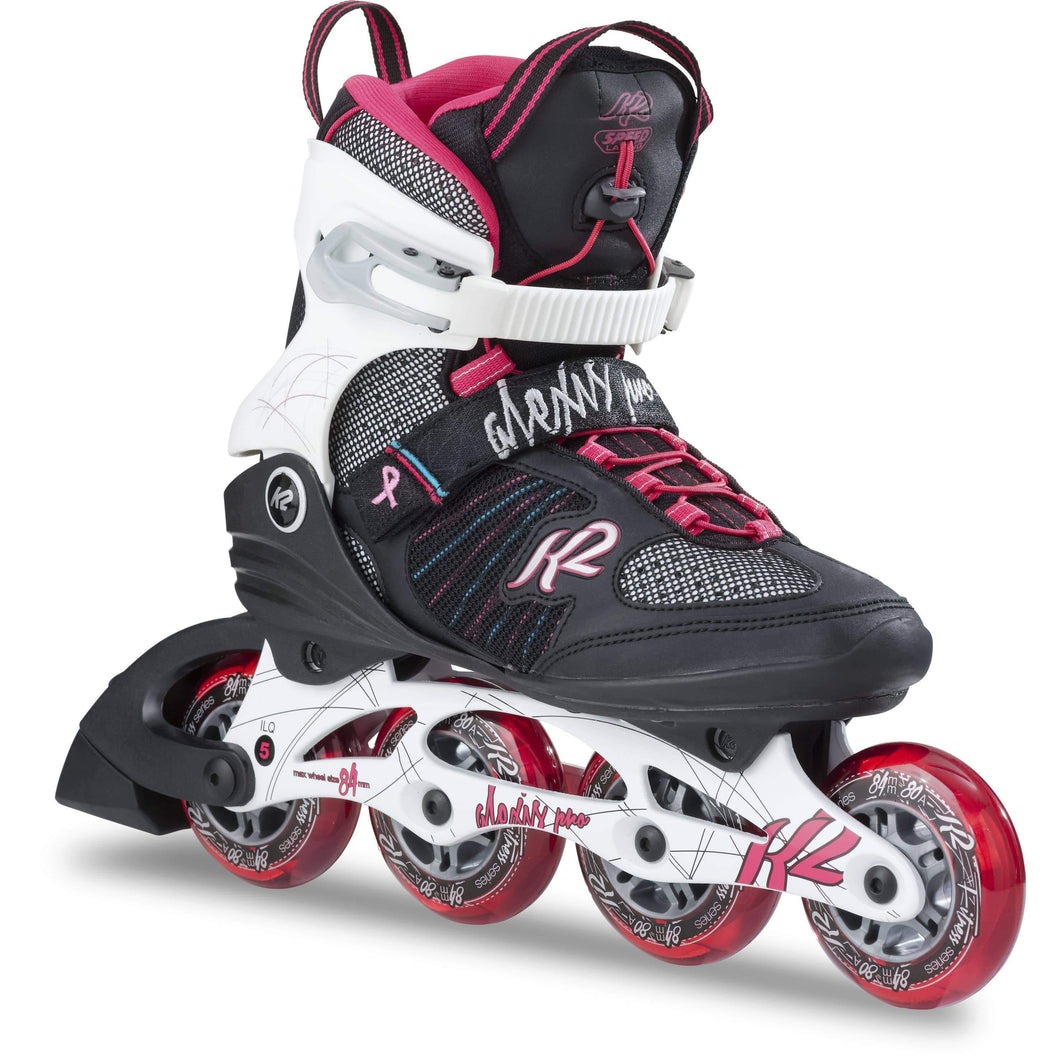 K2 Alexis PRO 84 Pink or Aqua Inline Skates - Bladeworx