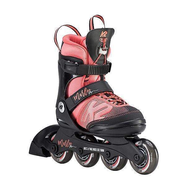 Bladeworx inline skates K2 Marlee Pro Coral Kids Adjustable Inline Skates