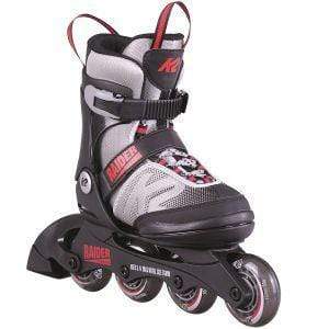 K2 Raider Black Kids Adjustable Inline Skates - Bladeworx