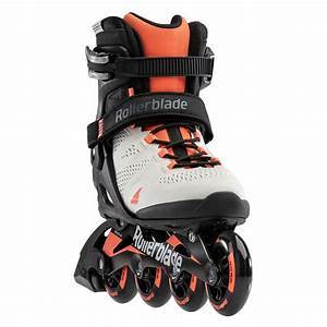 Bladeworx inline skates Rollerblade Macroblade 80 W Grey Coral Inline Skates