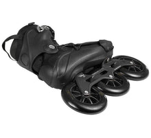 Load image into Gallery viewer, POWERSLIDE TRINITY VANTA BLACK 125 Freestyle Slalom Inline Skates - Bladeworx