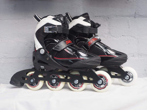 SEBA Soft Junior Adjustable Inline Skates - Black - Bladeworx