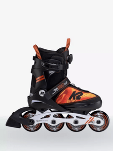 Bladeworx Kids Adjustable Inline Skates K2 Sk8 Hero X Boa x Alu Skates