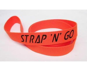 Bladeworx Neon Orange Strap 'n' Go Skate Leash : Solid Colours
