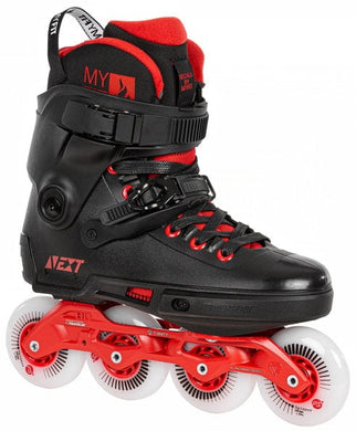 Bladeworx POWERSLIDE NEXT BLACK RED 80 MENS INLINE SKATES