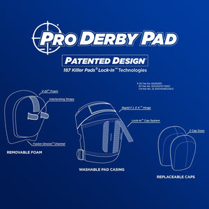 Bladeworx protective 187 Killer Pads | Pro Derby Knee