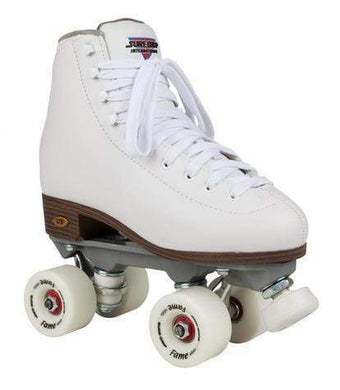 SUREGRIP FAME ROLLER SKATES WHITE