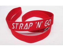 Load image into Gallery viewer, Bladeworx Red Strap &#39;n&#39; Go Skate Leash : Solid Colours