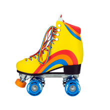 Load image into Gallery viewer, Bladeworx Roller Skate MOXI RAINBOW RIDER SUNSHINE YELLOW SKATES