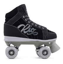 Load image into Gallery viewer, RIO ROLLER LUMINA ROLLER SKATES BLACK GREY